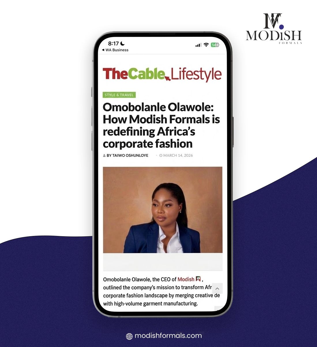 TheCable Lifestyle article